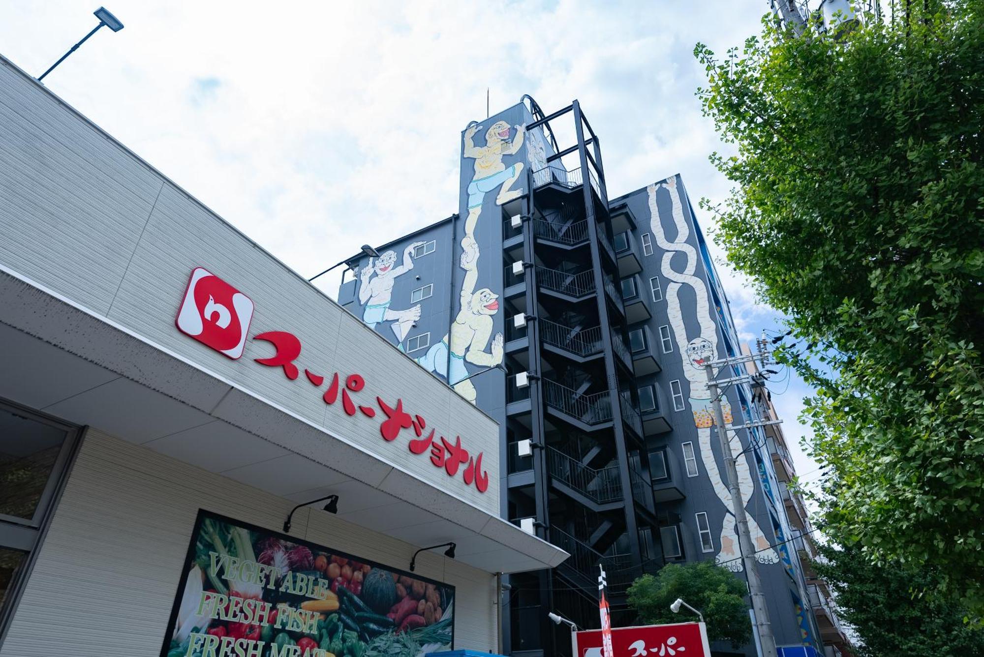 Ferienwohnung Osaka Bay Wheel Exterior foto